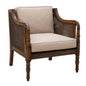 Redford Wood Framed Occasional Chair - LOOMLAN - Furniture Classics - Club Chairs