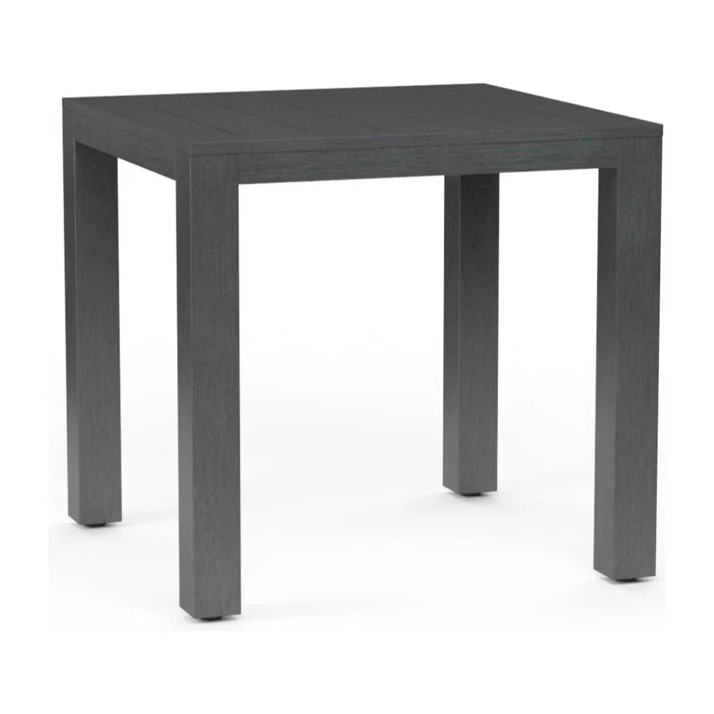 Redondo Aluminum Made Outdoor Pub Table-Outdoor Counter Tables-Sunset West-LOOMLAN