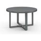 Redondo Aluminum Round Outdoor Dining Table-Outdoor Dining Tables-Sunset West-50" Dia-LOOMLAN
