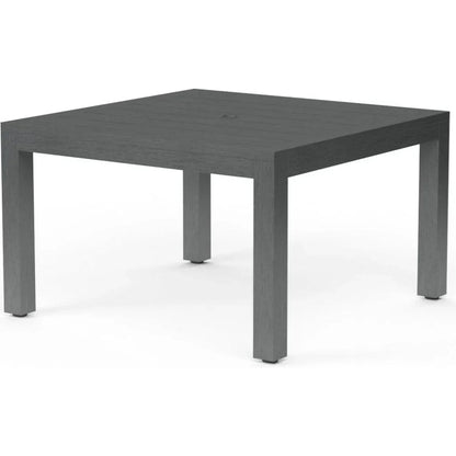 Redondo Aluminum Square Outdoor Dining Table-Outdoor Dining Tables-Sunset West-LOOMLAN