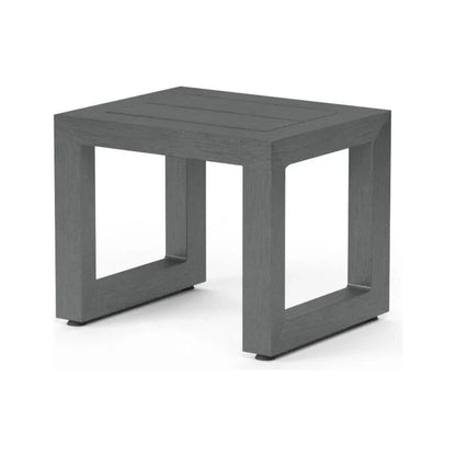 Redondo Aluminum Square Outdoor End Table - LOOMLAN - Sunset West - Outdoor Side Tables
