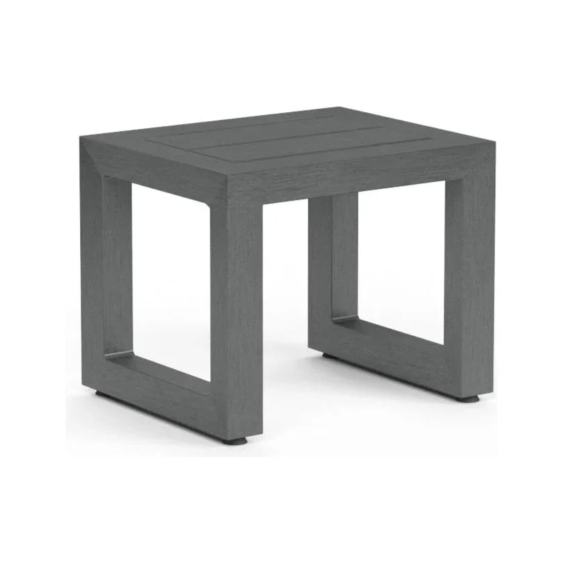 Redondo Aluminum Square Outdoor End Table - LOOMLAN - Sunset West - Outdoor Side Tables
