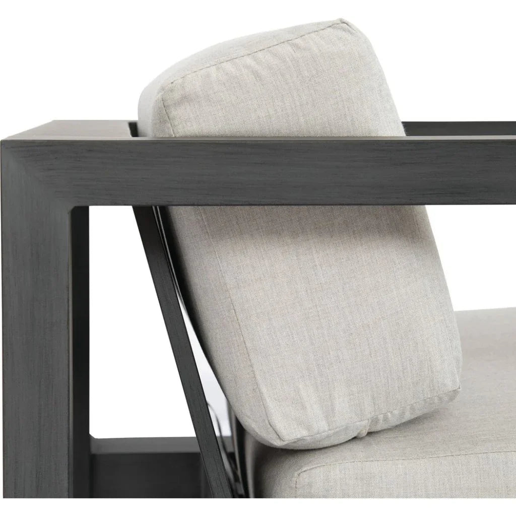 Redondo Sunbrella Outdoor Club Chair-Outdoor Accent Chairs-Sunset West-LOOMLAN