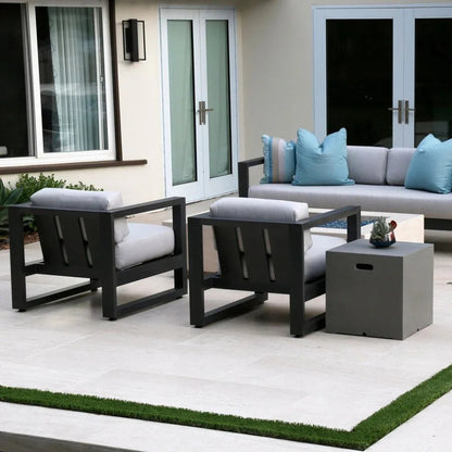 Redondo Sunbrella Outdoor Club Chair-Outdoor Accent Chairs-Sunset West-LOOMLAN