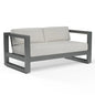 Redondo Sunbrella Outdoor Loveseat - LOOMLAN - Sunset West - Outdoor Sofas & Loveseats
