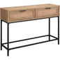 Reed Rattan Console Table Drawers Coastal Life - LOOMLAN - Jamie Young - Console Tables