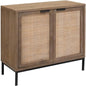 Reed Rattan 2 Door Accent Cabinet - LOOMLAN - Jamie Young - Accent Cabinets