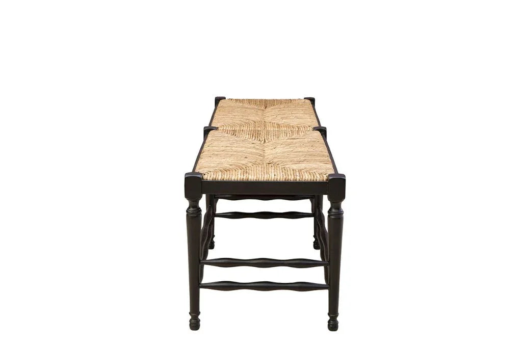 Reed Black Backless Bedroom Bench - LOOMLAN - Furniture Classics - Bedroom Benches