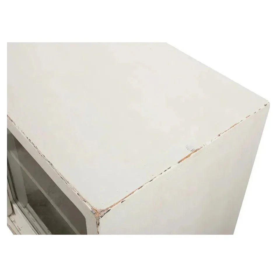 Reese Sideboard Antique White Cabinet For Living Room - LOOMLAN - Sarreid - Sideboards