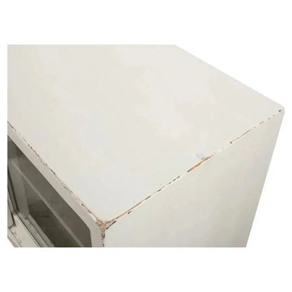 Reese Sideboard Antique White Cabinet For Living Room - LOOMLAN - Sarreid - Sideboards