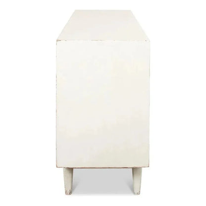 Reese Sideboard Antique White Cabinet For Living Room - LOOMLAN - Sarreid - Sideboards