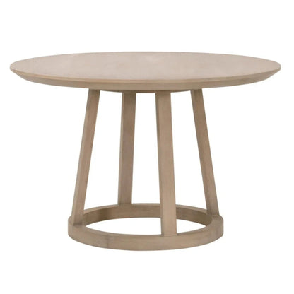 Reeves Modern Wood Dining Table-Dining Tables-Essentials For Living-Round-LOOMLAN
