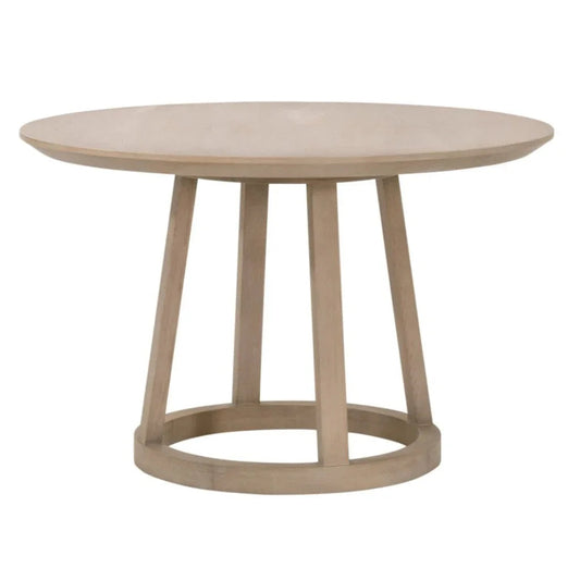 Reeves Modern Wood Dining Table-Dining Tables-Essentials For Living-Round-LOOMLAN