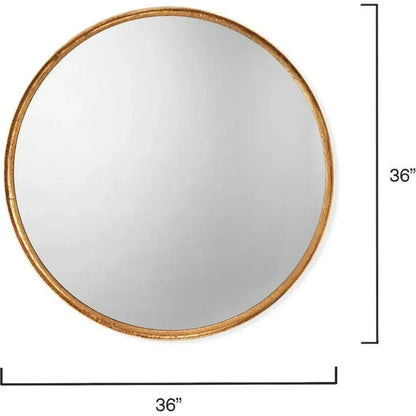 Refined Round Wall Mirror