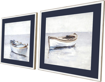 Reflected Horizon Wood Framed Wall Art 2PC