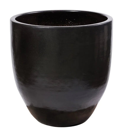 Reflection Ceramic Patio Planter (Set Of 2) - LOOMLAN - Seasonal Living - Outdoor Accessories