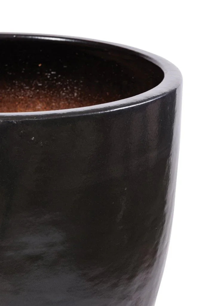 Reflection Ceramic Patio Planter (Set Of 2) - LOOMLAN - Seasonal Living - Outdoor Accessories