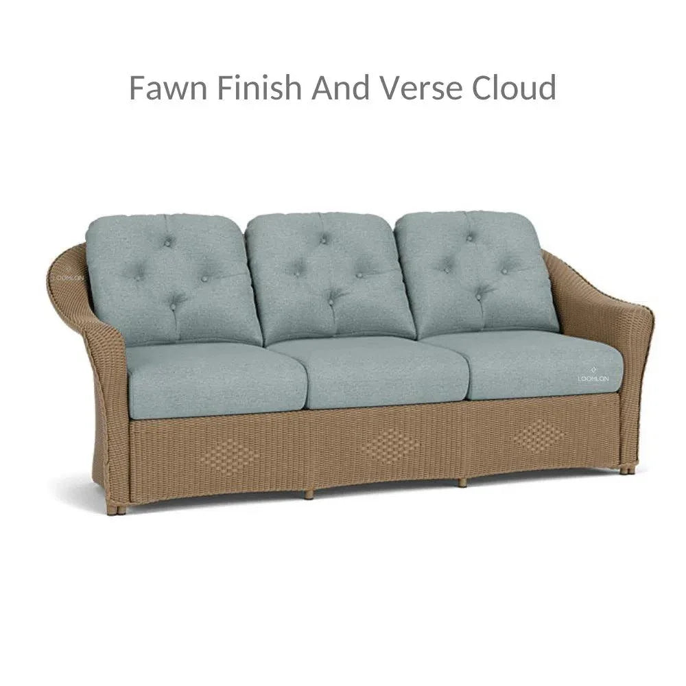 Reflections 3-Seater Sofa 6PC Lounge Set With Tables-Outdoor Lounge Sets-Lloyd Flanders-LOOMLAN