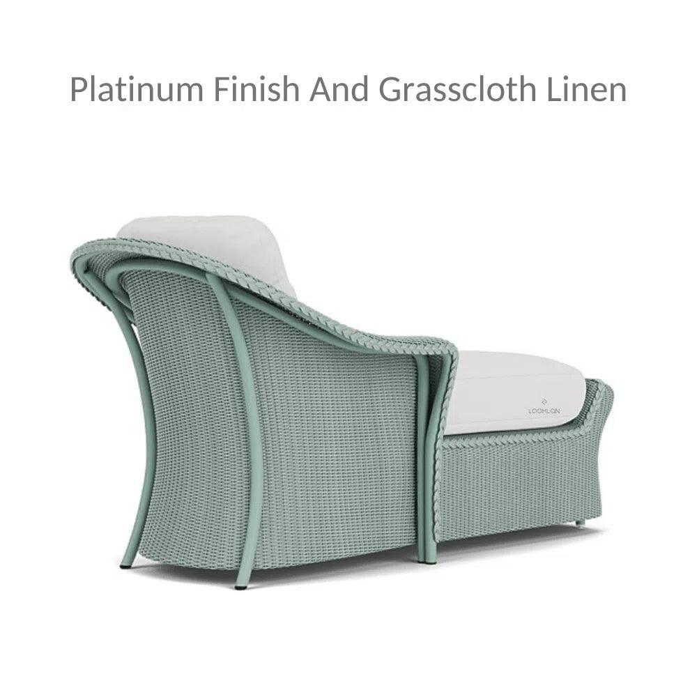 Reflections Day Chaise Lounger Side Table 2PC Set-Outdoor Lounge Sets-Lloyd Flanders-LOOMLAN