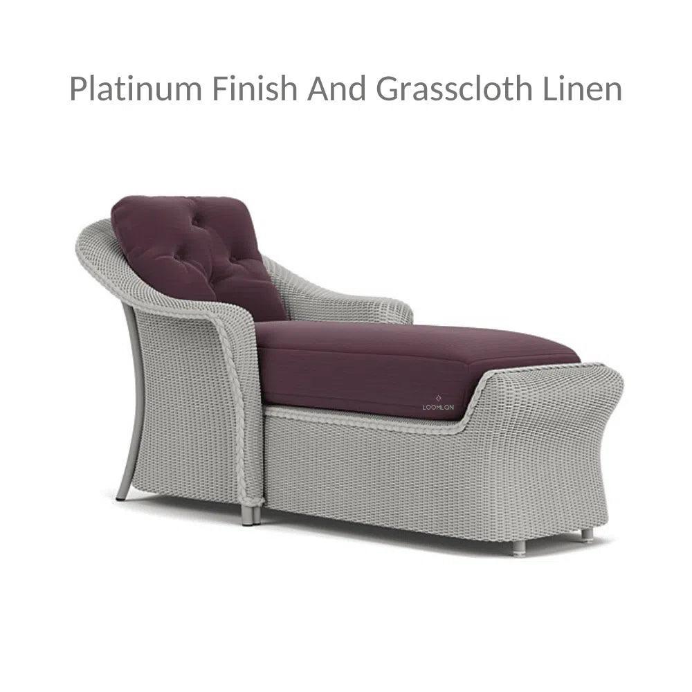 Reflections Day Chaise Lounger Side Table 2PC Set-Outdoor Lounge Sets-Lloyd Flanders-LOOMLAN