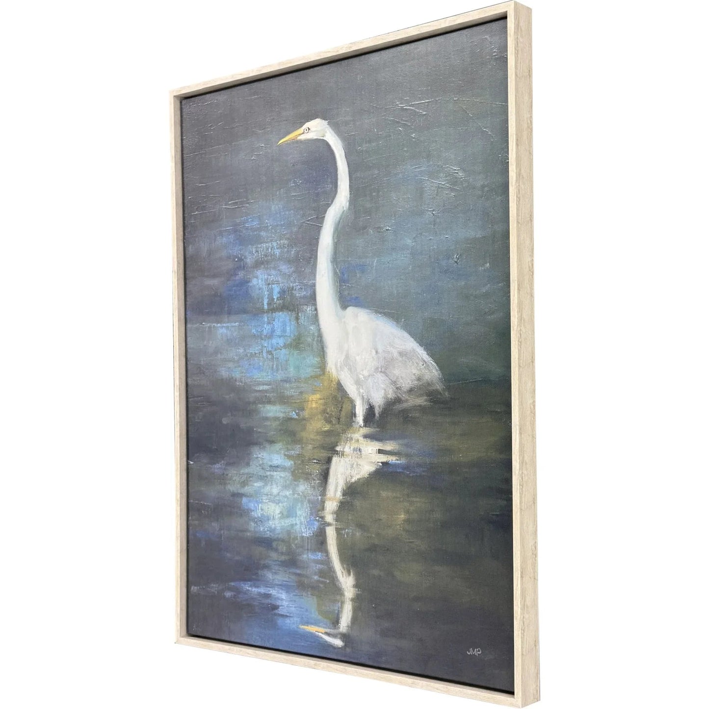 Reflections Hand Assembled Blue Canvas Art