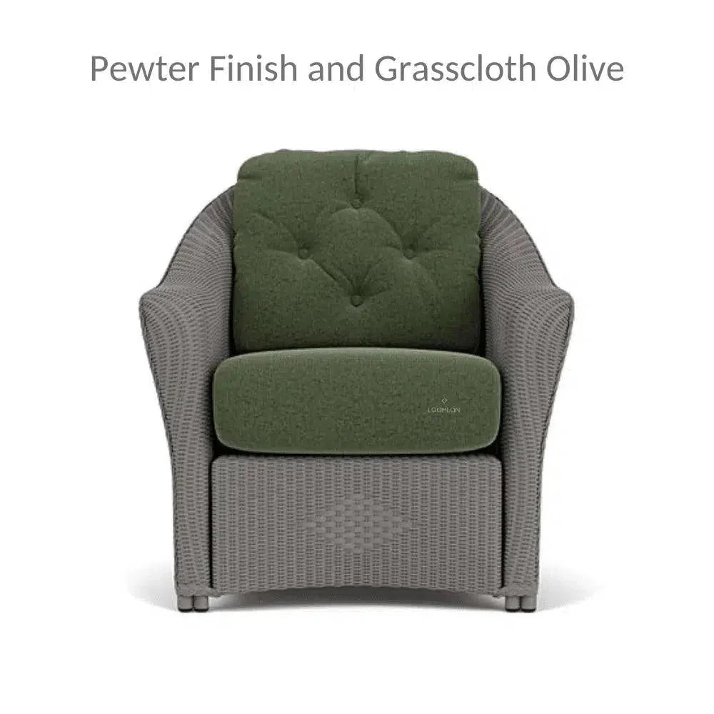 Reflections Loveseat 5PC Lounge Set Chairs & Tables-Outdoor Lounge Sets-Lloyd Flanders-LOOMLAN