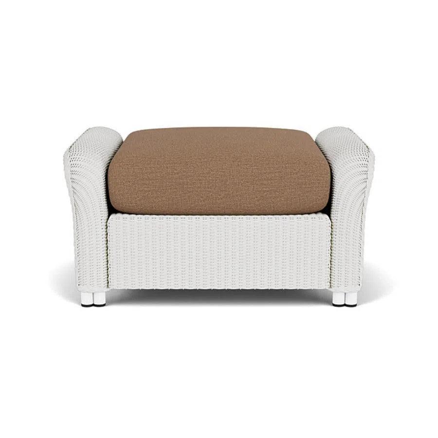 Reflections Outdoor Replacement Cushions for Ottoman-Outdoor Replacement Cushions-Lloyd Flanders-LOOMLAN