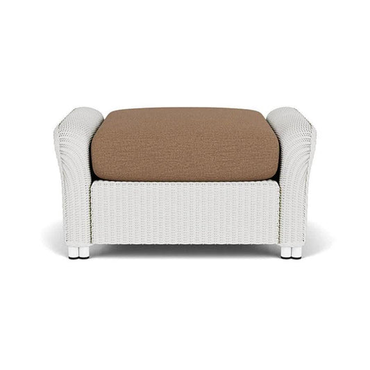 Reflections Outdoor Replacement Cushions for Ottoman-Outdoor Replacement Cushions-Lloyd Flanders-LOOMLAN