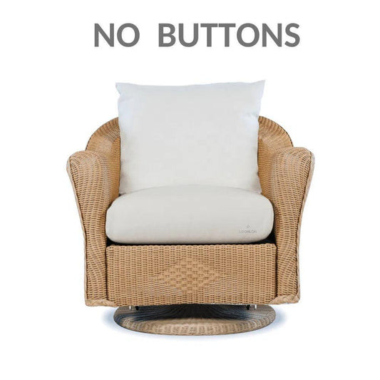 Reflections Replacement Cushion for Swivel Chair-Outdoor Replacement Cushions-Lloyd Flanders-LOOMLAN