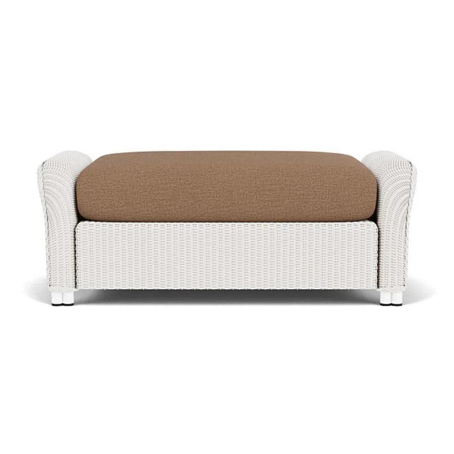Reflections Replacement Cushions for Large Ottoman-Outdoor Replacement Cushions-Lloyd Flanders-LOOMLAN
