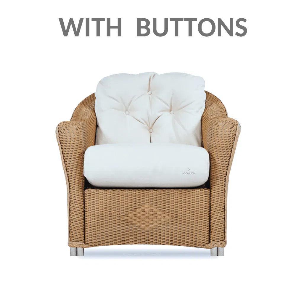 Reflections Replacement Cushions for Lounge Rocker-Outdoor Replacement Cushions-Lloyd Flanders-LOOMLAN