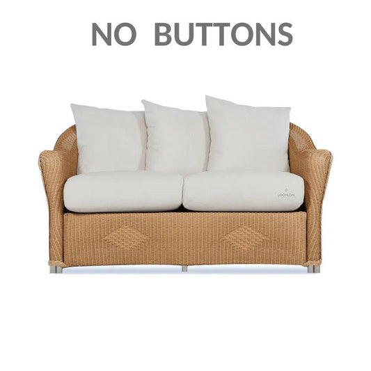 Reflections Replacement Cushions for Loveseat Glider-Outdoor Replacement Cushions-Lloyd Flanders-LOOMLAN