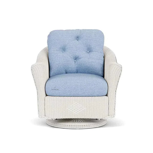 Reflections Swivel Rocker Lounge Chair Sunbrella-Outdoor Lounge Chairs-Lloyd Flanders-LOOMLAN