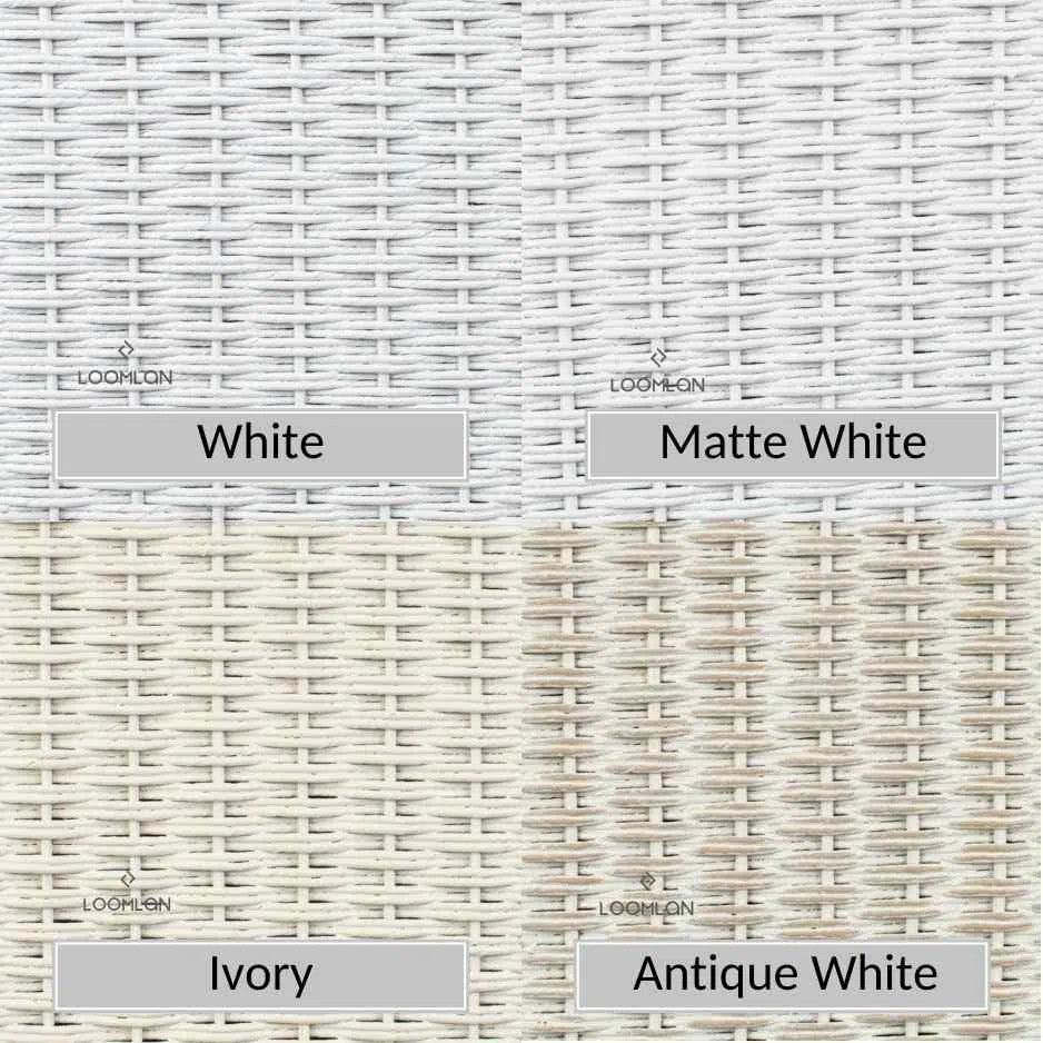 Reflections Wicker Day Chaise Lounge Sunbrella Cushions-Outdoor Chaises-Lloyd Flanders-LOOMLAN