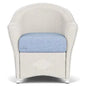 Reflections Wicker Dining Chair Sunbrella Cushion-Outdoor Dining Chairs-Lloyd Flanders-LOOMLAN