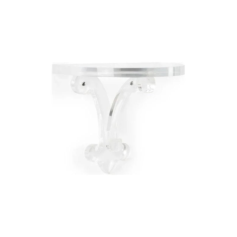 Regency Acrylic Made Clear Wall Bracket - LOOMLAN - Chelsea House - Wall Shelves & Ledgers