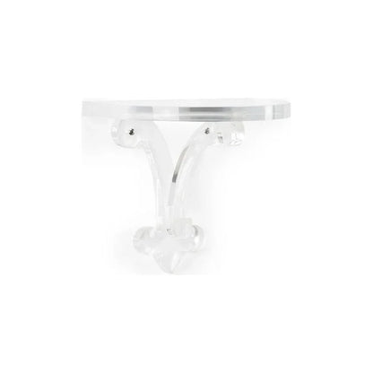 Regency Acrylic Made Clear Wall Bracket - LOOMLAN - Chelsea House - Wall Shelves & Ledgers