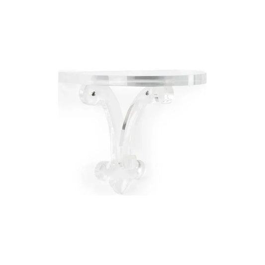 Regency Acrylic Made Clear Wall Bracket - LOOMLAN - Chelsea House - Wall Shelves & Ledgers