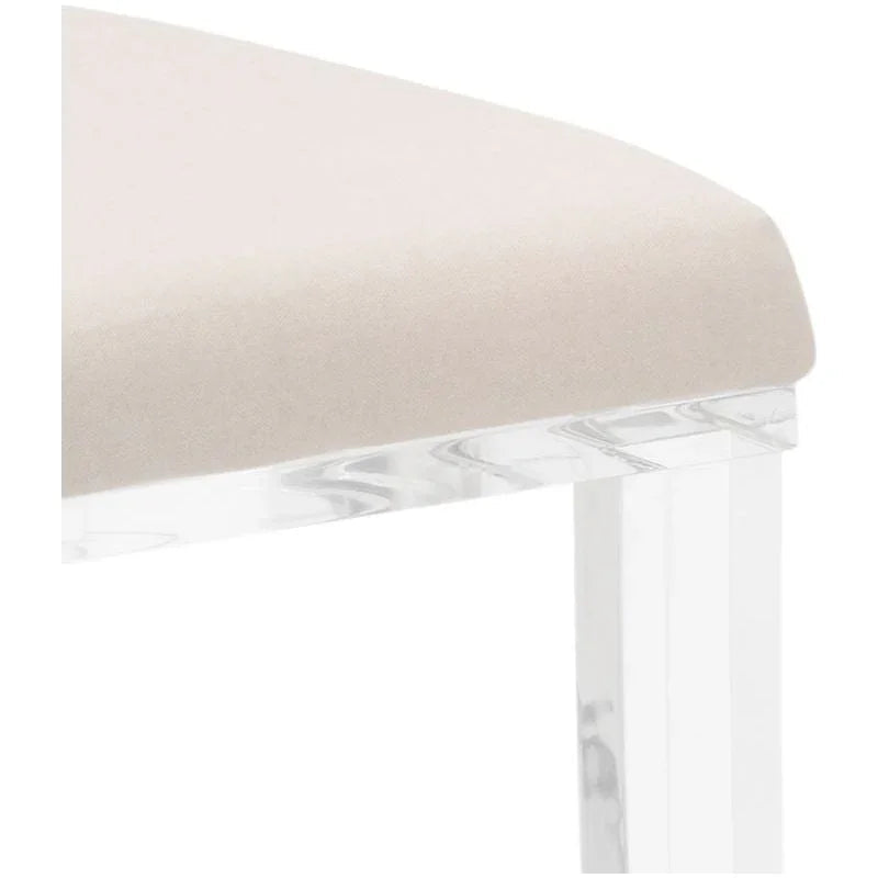 Regency Black Acrylic Frame Hall Chair - LOOMLAN - Chelsea House - Club Chairs