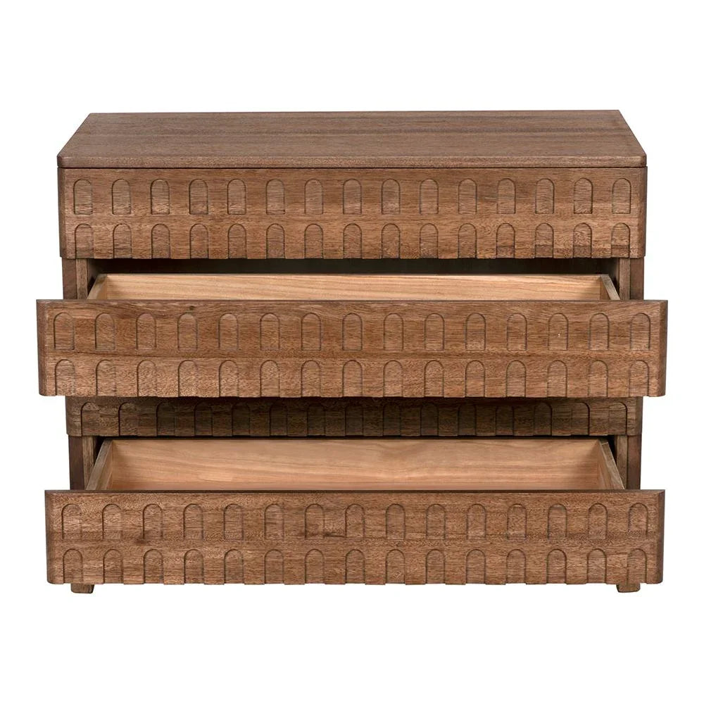 Regent Wooden Brown Sideboard - LOOMLAN - Noir - Sideboards