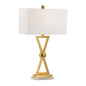 Regiment Natural White Alabaster Base Table Lamp - LOOMLAN - Chelsea House - Table Lamps