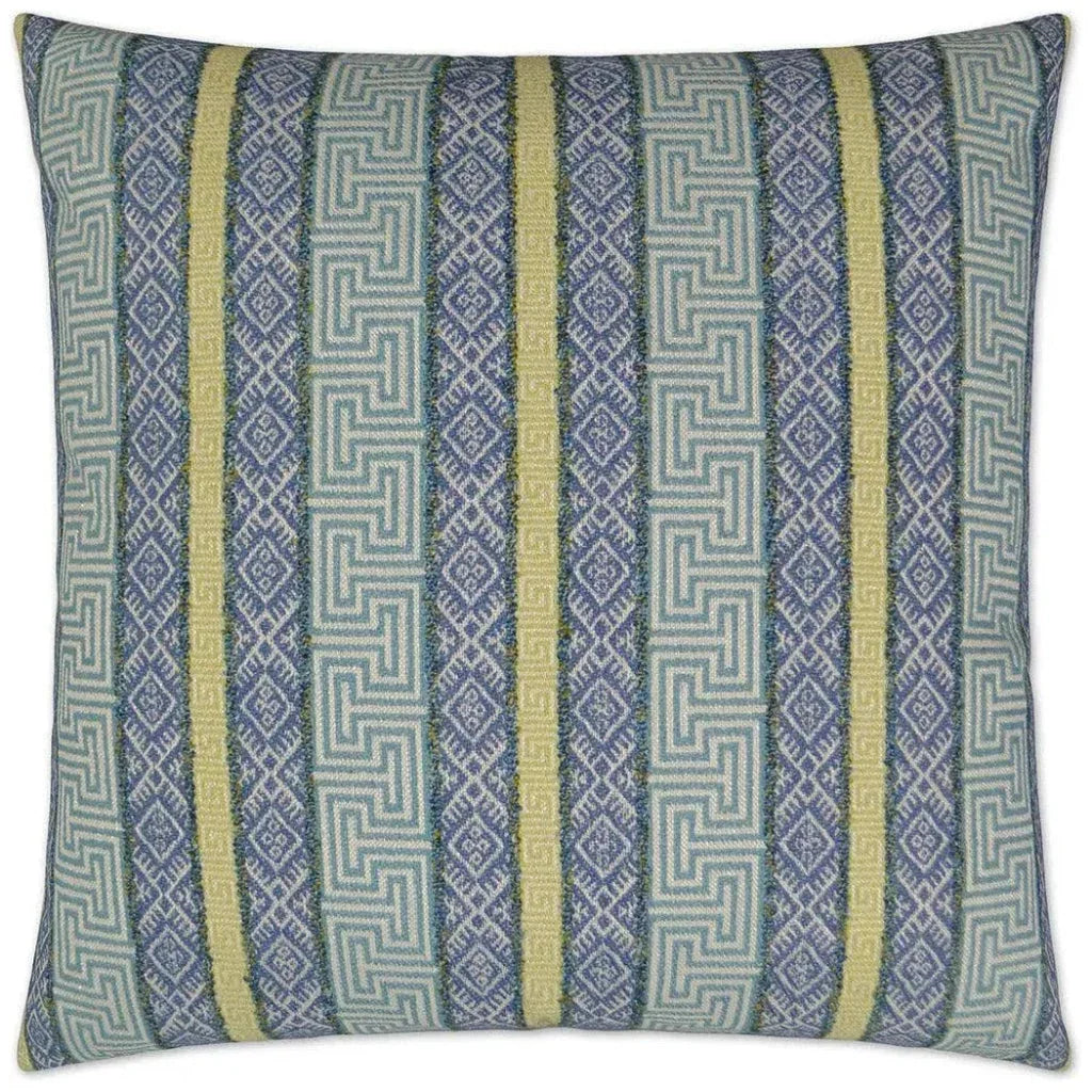 Regis Blue Throw Pillow With Insert - LOOMLAN - D.V. Kap - Throw Pillows