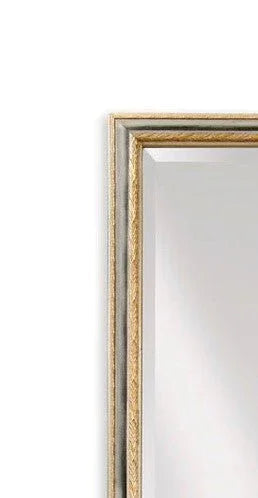 Regis Cheval Silver Wooden Wall Mirror - LOOMLAN - Bassett Mirror - Wall Mirrors