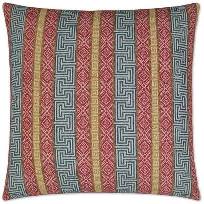 Regis Red Throw Pillow With Insert - LOOMLAN - D.V. Kap - Throw Pillows