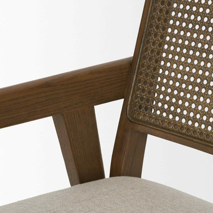 Reid Leather Dining Armchair 2PC