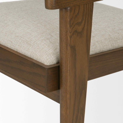 Reid Leather Dining Armchair 2PC