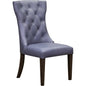 Reid Leather Luxury Style Dining Chair - LOOMLAN - Olivia + Quinn - Dining Chairs