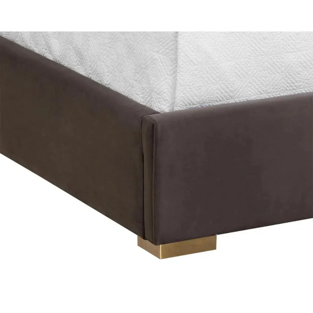 Reign Fabric Meg Ash Bed - LOOMLAN - SUNPAN - Beds