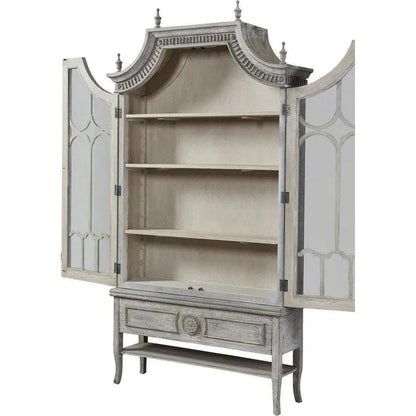 Reims Cathedral Arched Cabinet - LOOMLAN - Furniture Classics - Buffets & Curios