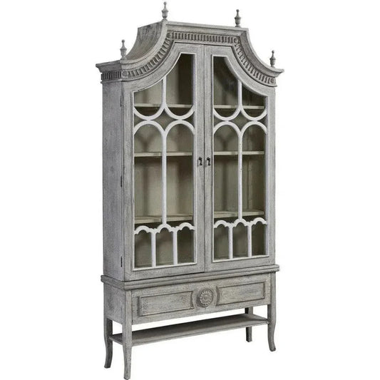 Reims Cathedral Arched Cabinet - LOOMLAN - Furniture Classics - Buffets & Curios